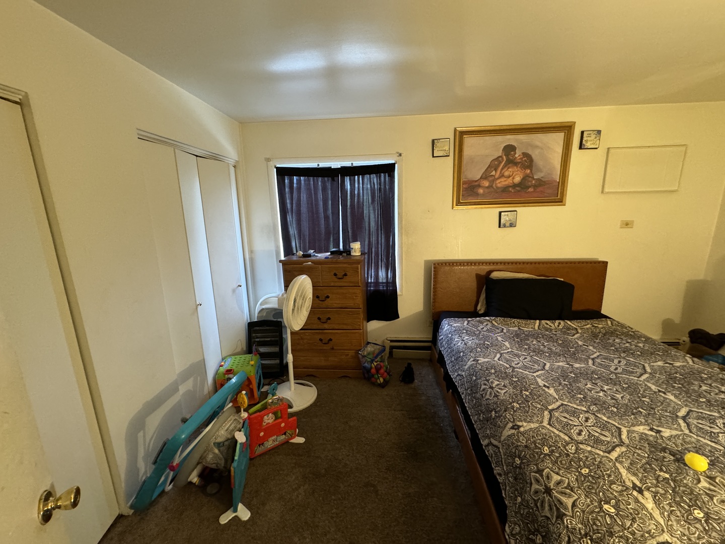 2936 Bernice Road Lansing, IL 60438 - Photo 24 of 28 a bedroom with bed and wooden floor