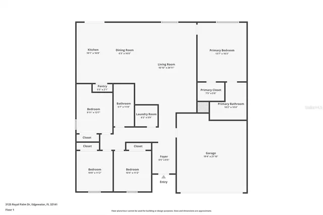 a picture of a floor plan
