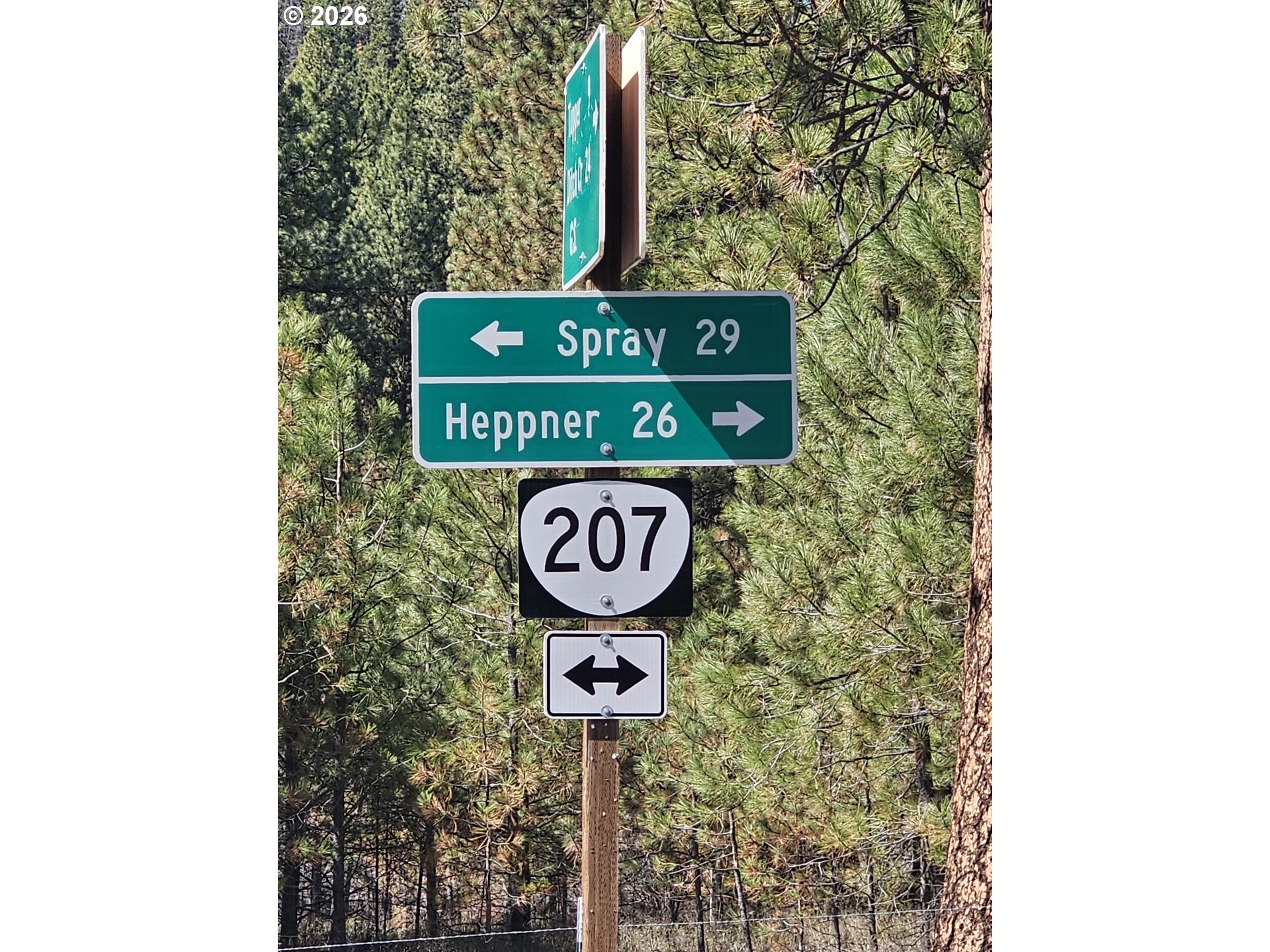 Sunflower Flatt Road Heppner, OR 97836 - Photo 5 of 26 a close up of a street sign