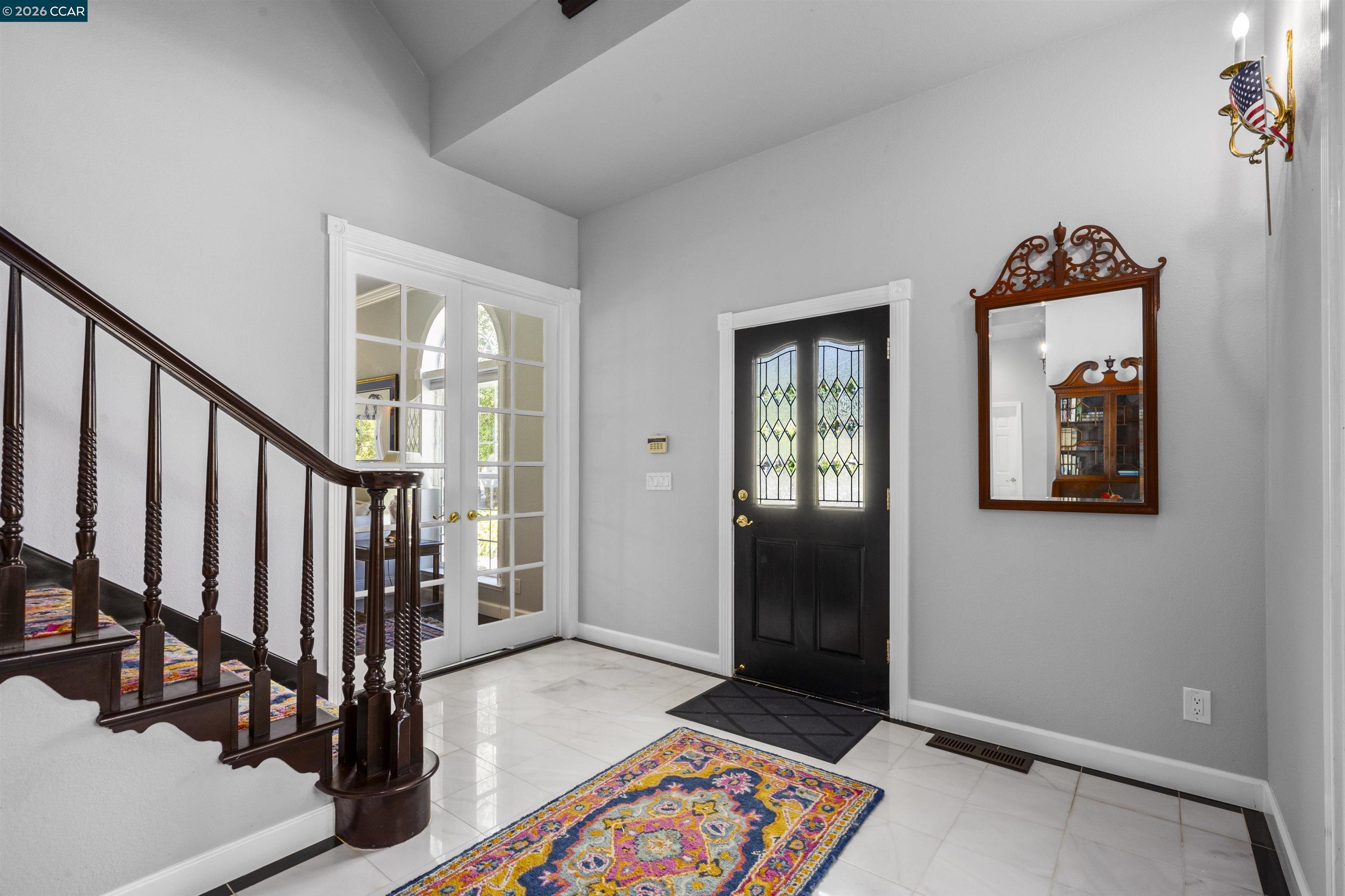 177 Oak Road Alamo, CA 94507 - Photo 5 of 85 a view of an entryway with wooden floor