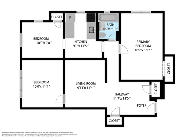 $349,000 | 50 Kenilworth Place, Unit 5M | Flatbush