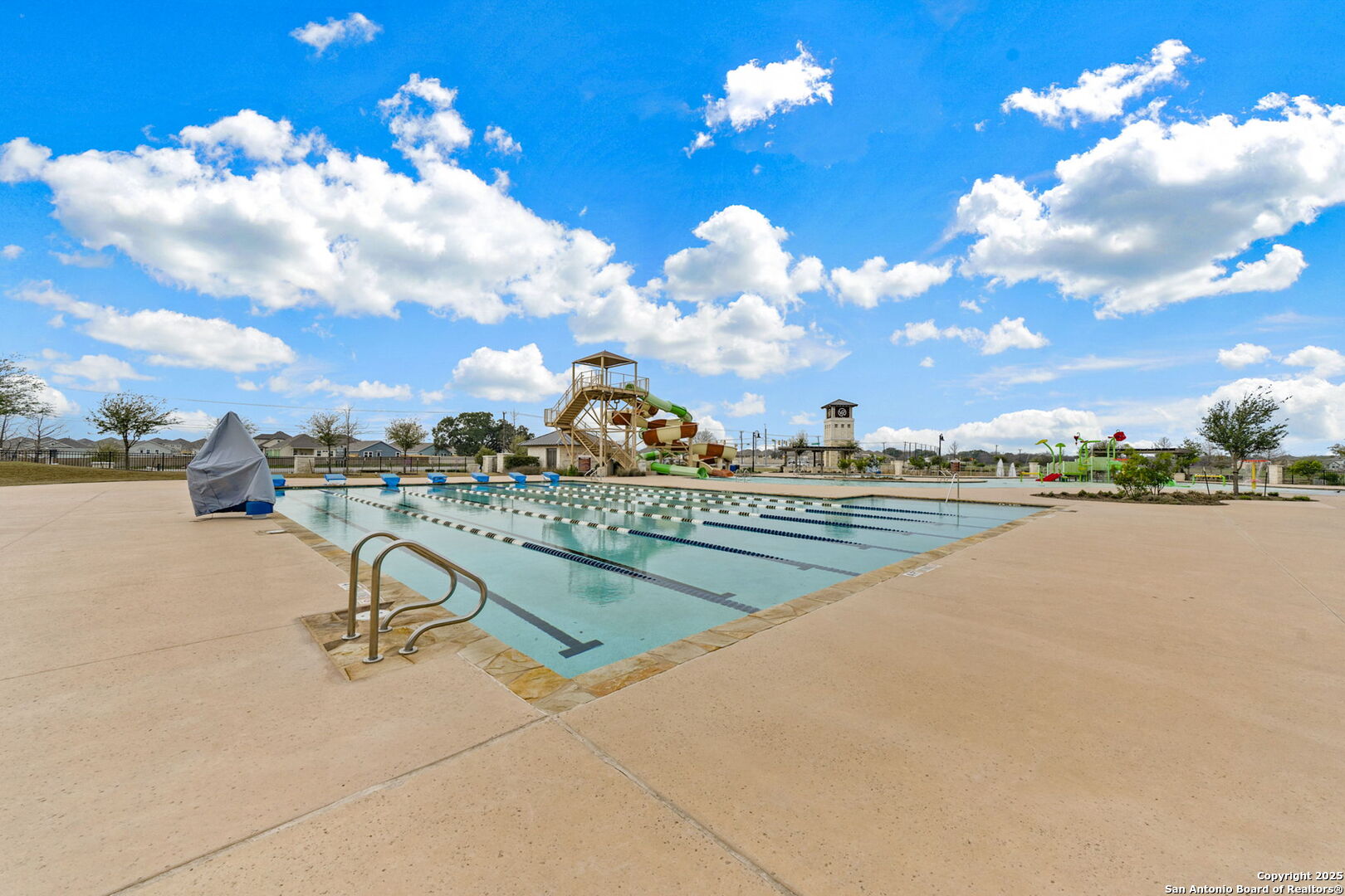13415 Wild Rye San Antonio, TX 78254 - Photo 36 of 49 a view of a swimming pool and lake in back