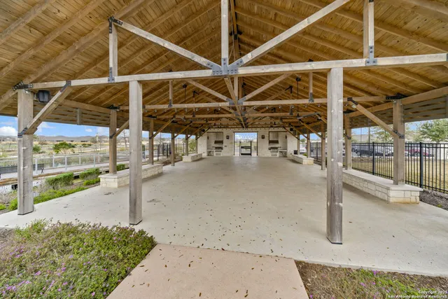 a view of a lake with a building in the background