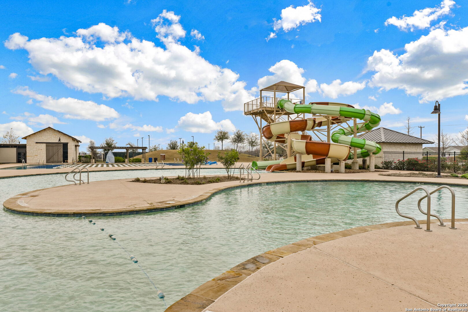 13415 Wild Rye San Antonio, TX 78254 - Photo 44 of 49 a view of a swimming pool with a balcony