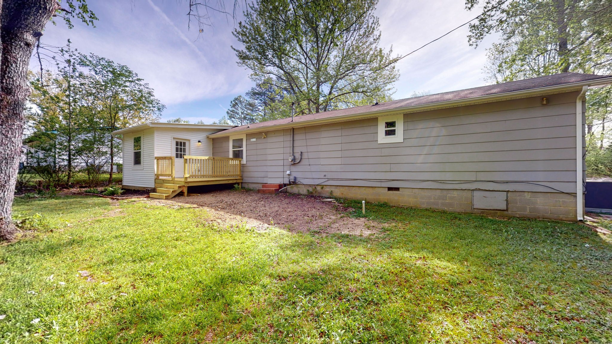 2440 Moody Road Clarksville, TN 37040 - Photo 3 of 36 a view of a backyard with a garden