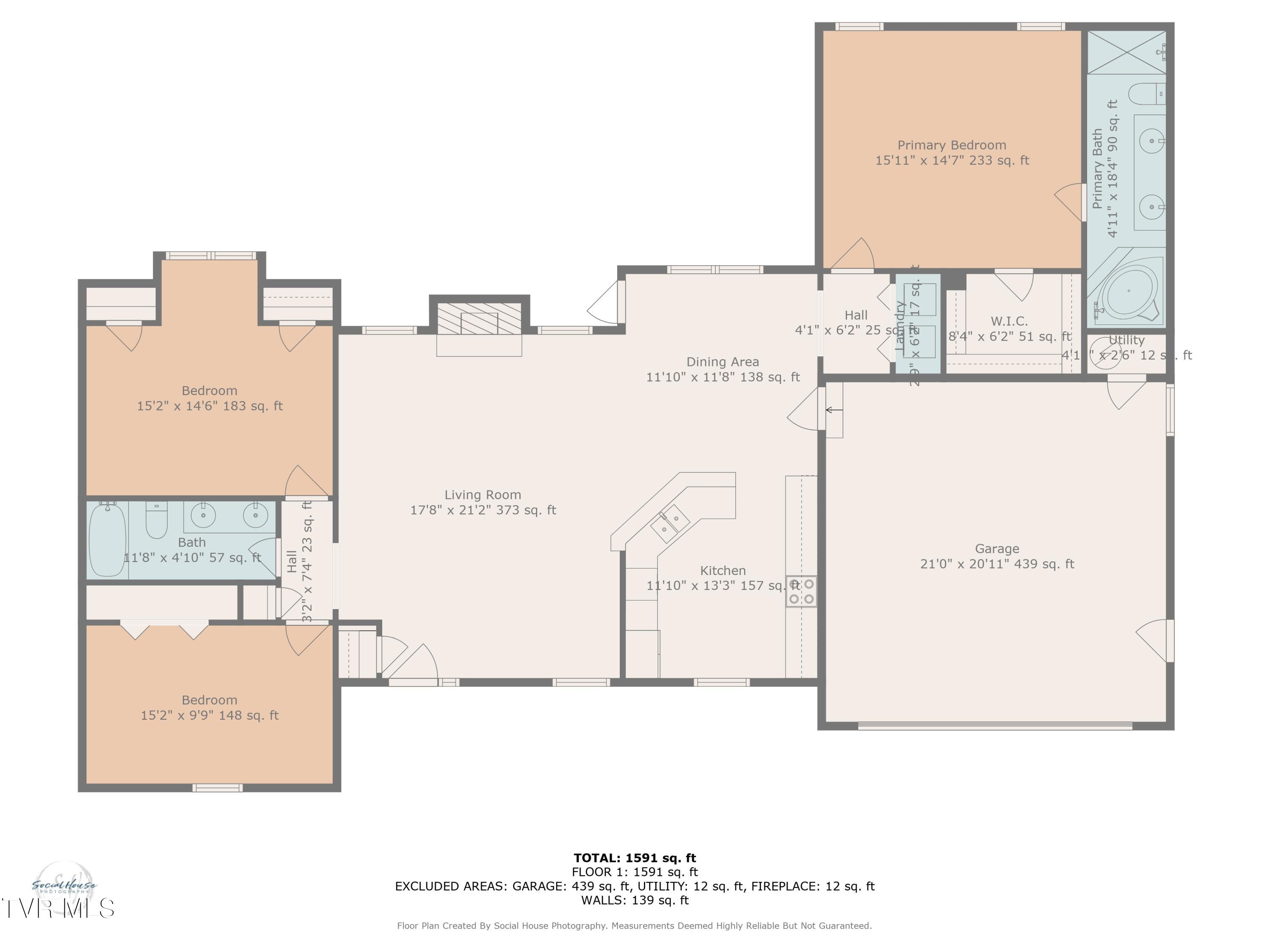 282 Warren Road Piney Flats, TN 37686 - Photo 34 of 34 1-Floorplan_1