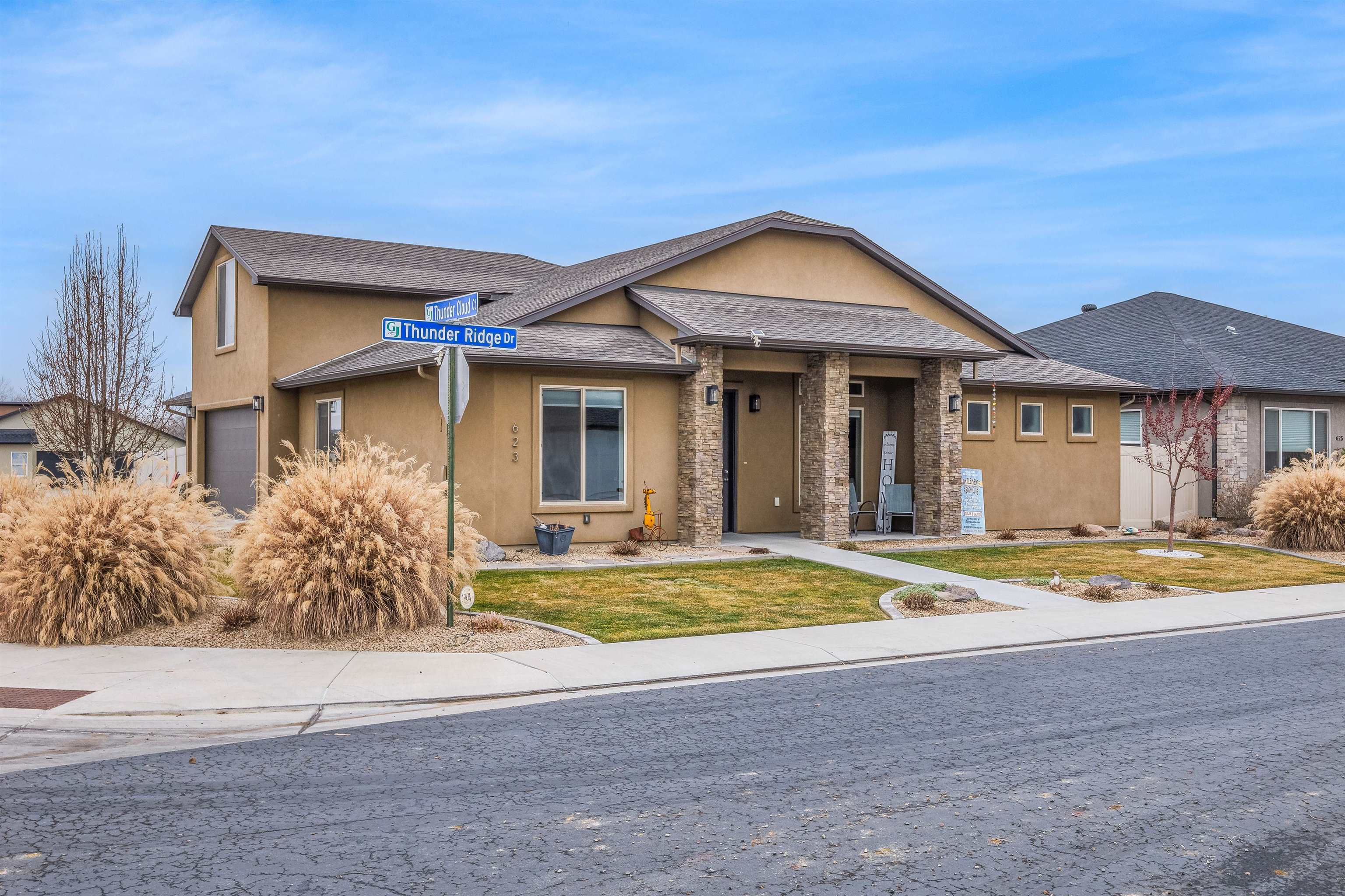 623 Thunder Ridge Drive Grand Junction, CO 81504 - Photo 1 of 40 a view of a house with basketball court