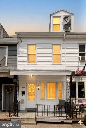 a view of a house with a balcony
