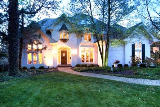 804 Cleveland Road Hinsdale, IL 60521 - Photo 1 of 16 a front view of a house with a yard