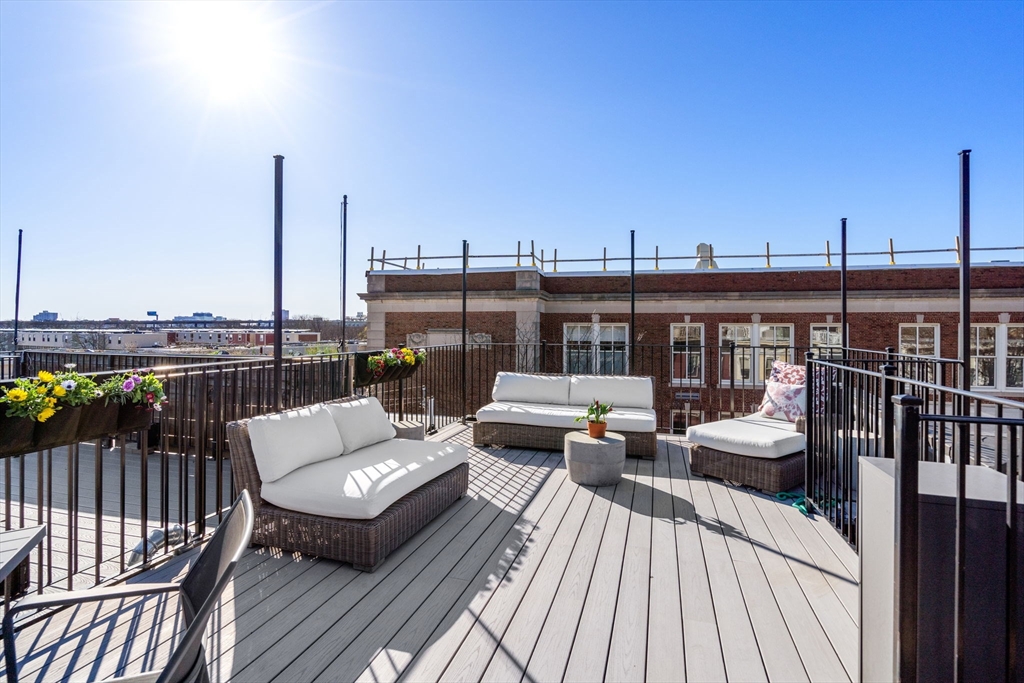 17 Walker Street Boston, MA 02129 - Photo 23 of 24 a view of roof deck with patio