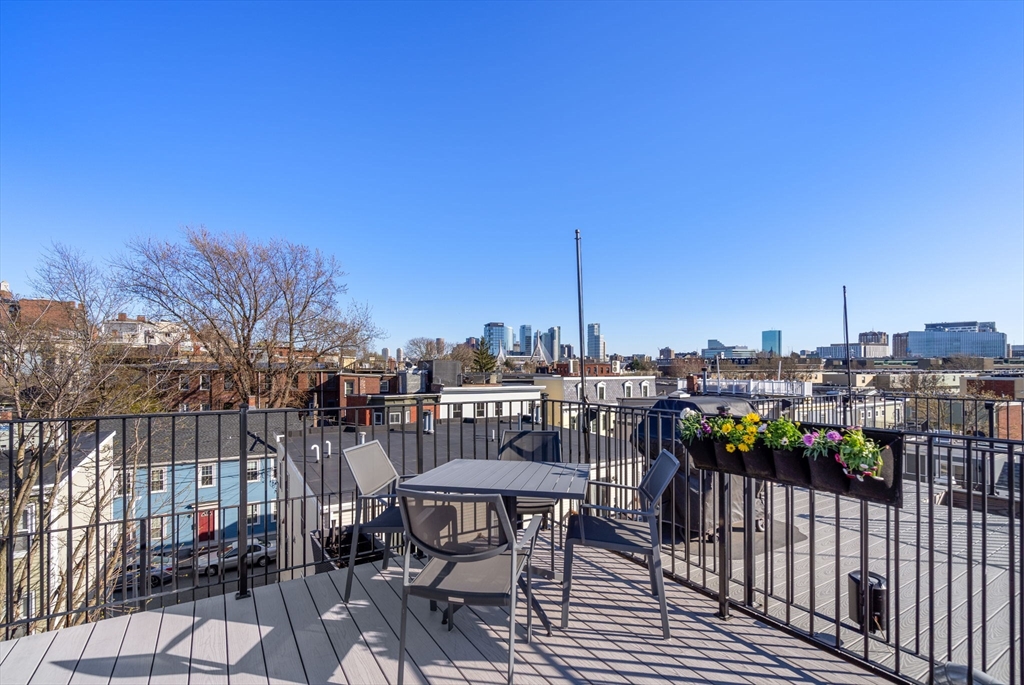 17 Walker Street Boston, MA 02129 - Photo 24 of 24 a view of a terrace with furniture