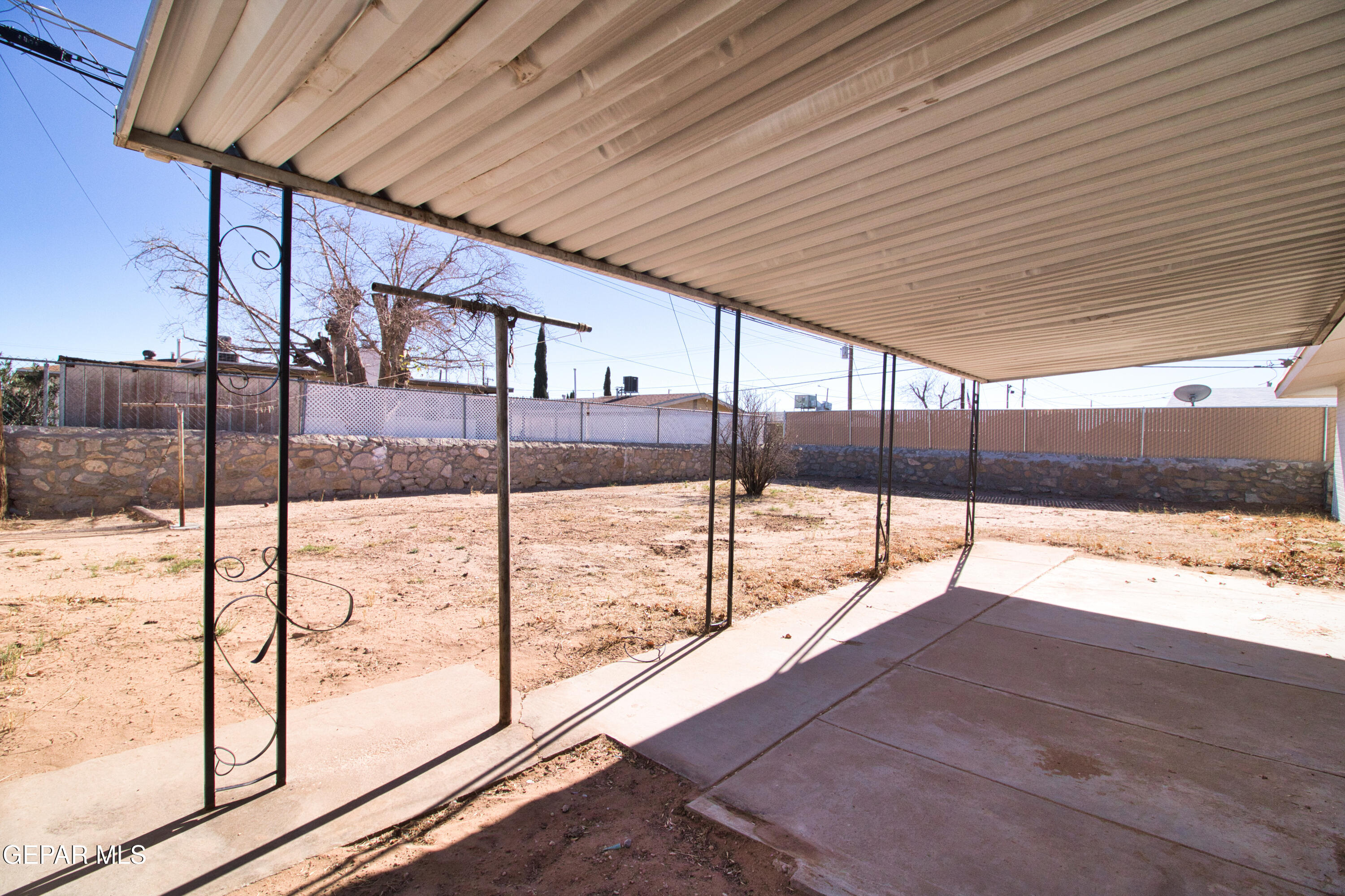 9104 Raleigh Drive El Paso, TX 79924 - Photo 20 of 20 a view of a backyard of the house