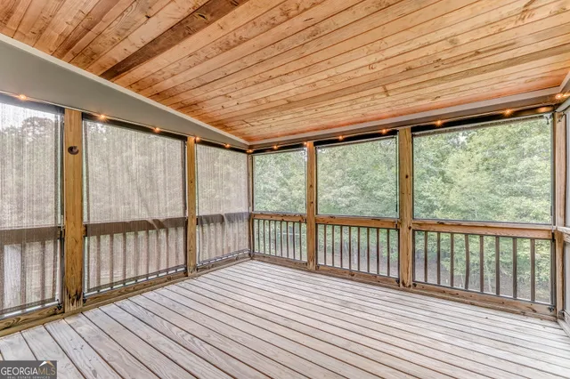 a kitchen with a stove and a cabinet