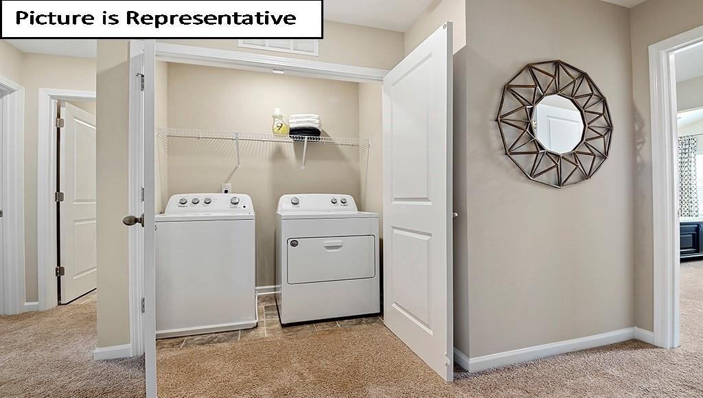 7022 North Mill Road Charlotte, NC 28216 - Photo 14 of 26 a utility room with dryer and washer