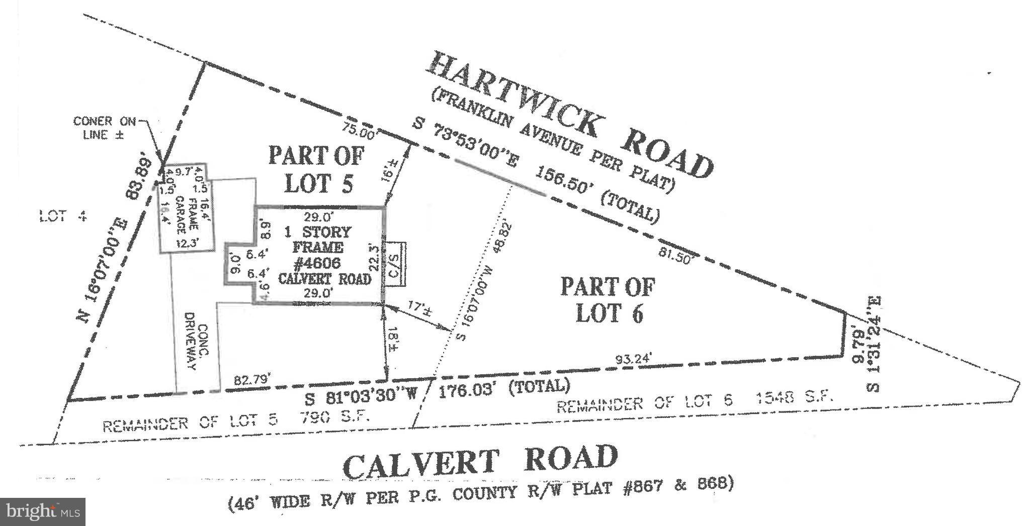 4606 Calvert Road College Park, MD 20740 - Photo 18 of 19 Large corner lot