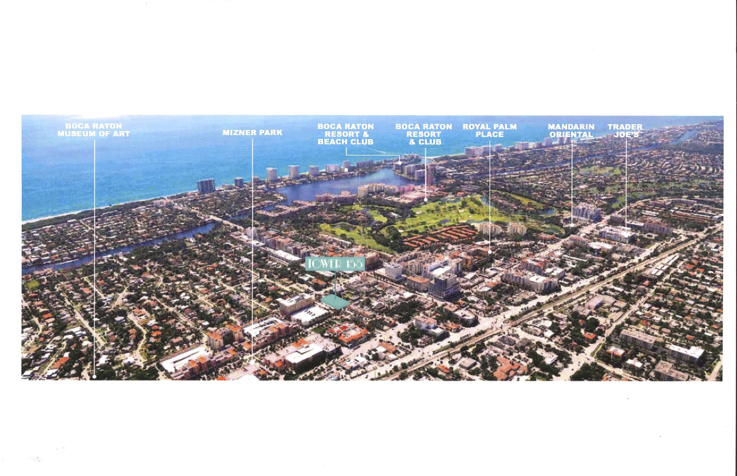 155 East Boca Raton Road, Unit 719 Boca Raton, FL 33432 - Photo 102 of 102 Aerial Tower 155