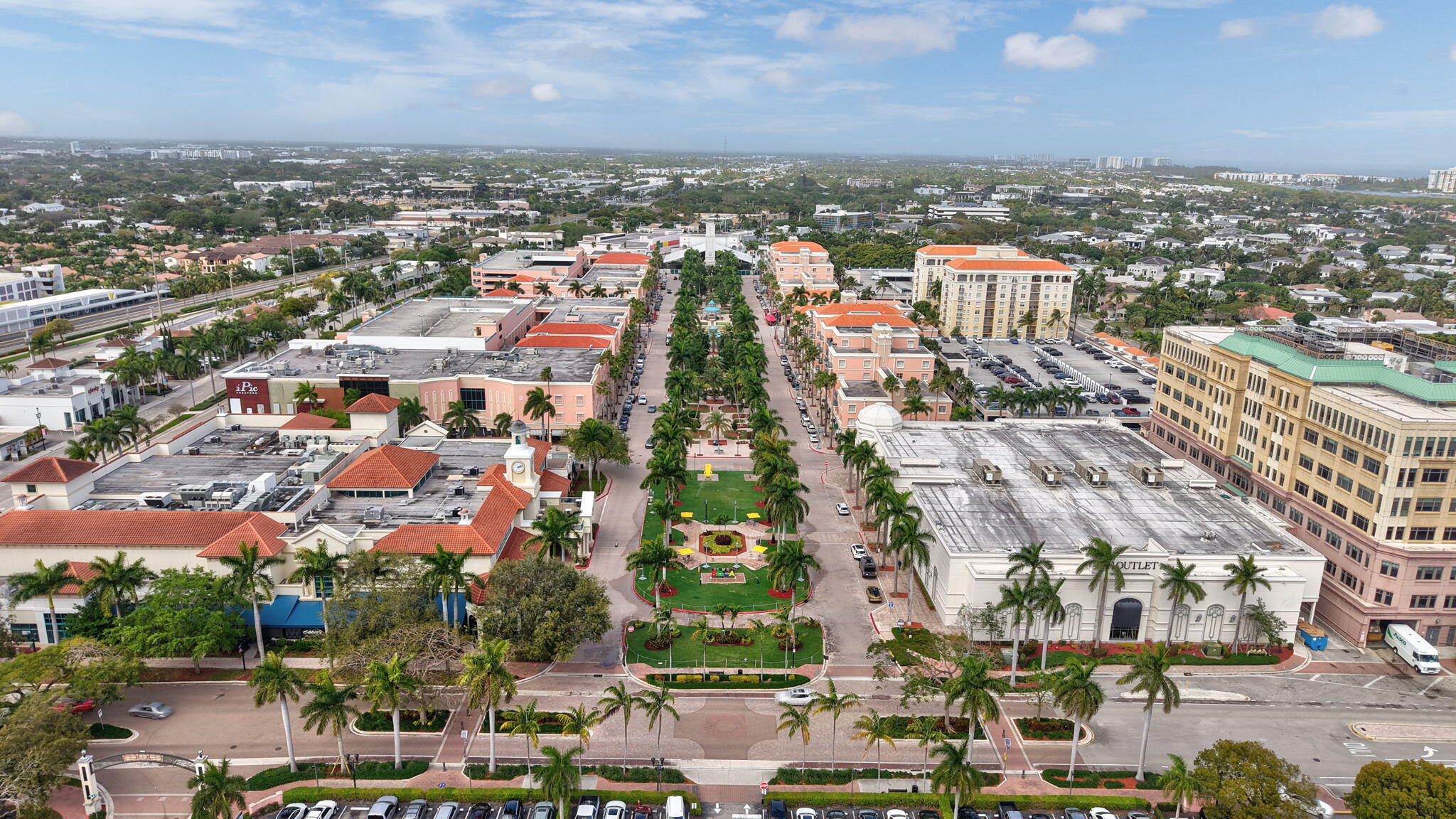 155 East Boca Raton Road, Unit 719 Boca Raton, FL 33432 - Photo 49 of 102 an aerial view of a city with lots of residential buildings