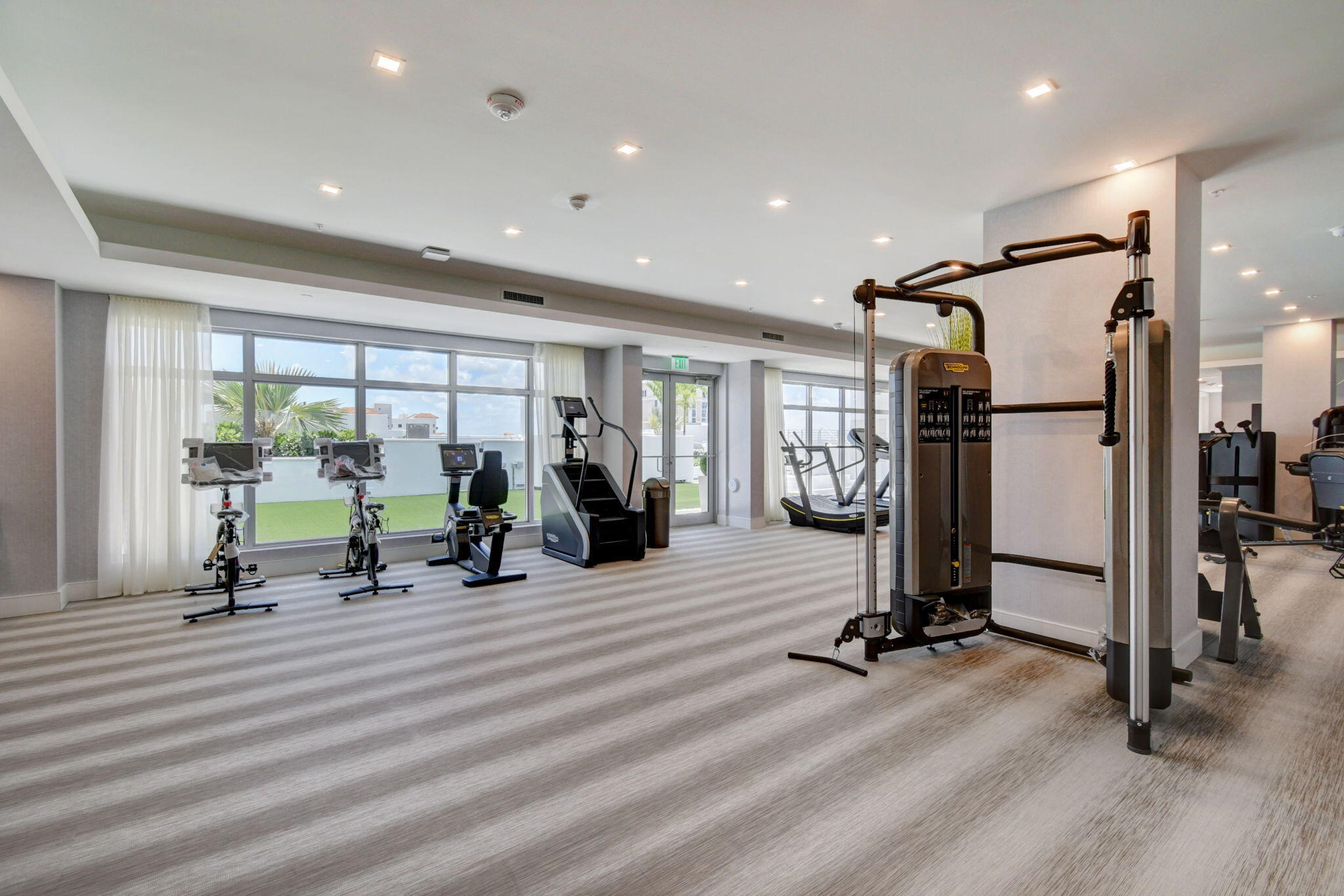 155 East Boca Raton Road, Unit 719 Boca Raton, FL 33432 - Photo 97 of 102 a view of a room with gym equipment