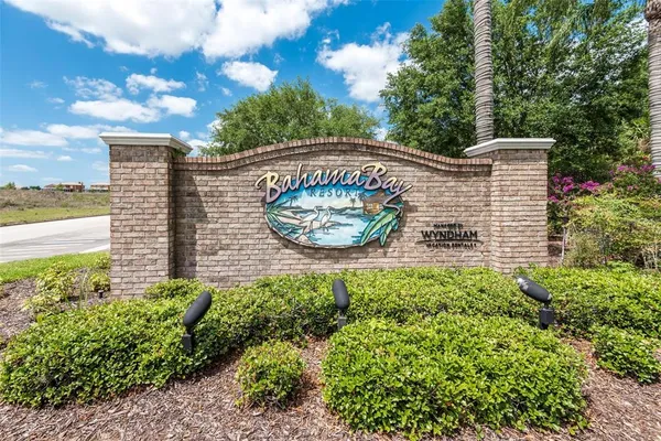 a view of a pathway with a building in the background