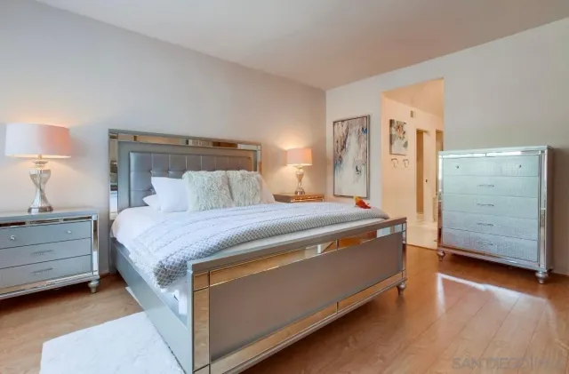 a bed room with a bed and window