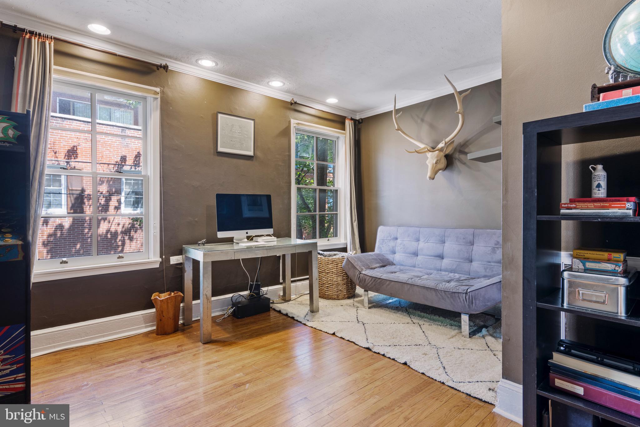1732 Addison Street Philadelphia, PA 19146 - Photo 20 of 36 Recessed lighting, windows onto Addison