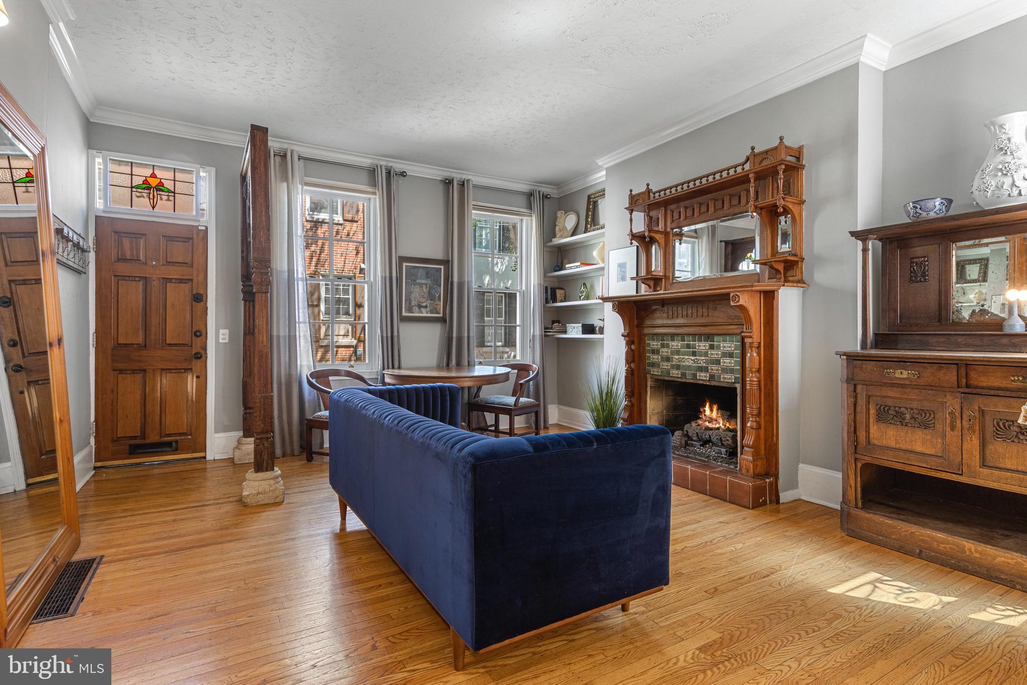 1732 Addison Street Philadelphia, PA 19146 - Photo 4 of 36 Large windows looking onto Addison