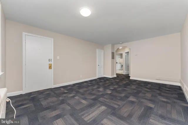 a view of empty room