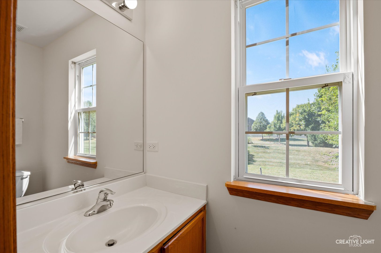 1603 Valley Ridge Drive Plainfield, IL 60586 - Photo 11 of 27 a bathroom with a sink and a window