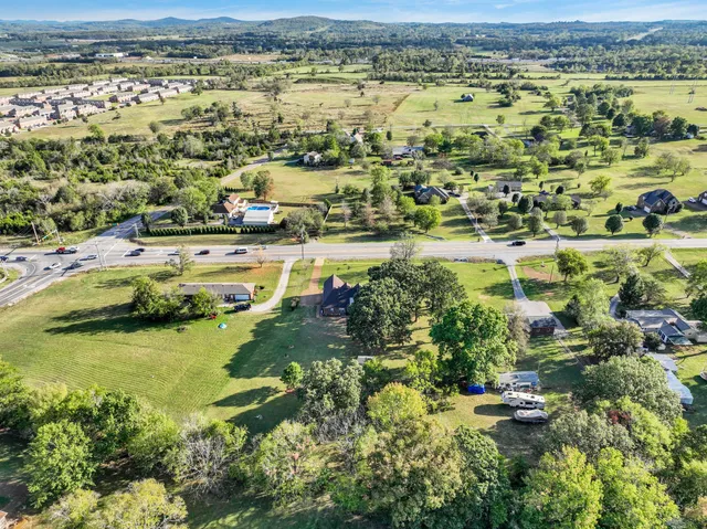 a view of a city with ocean view