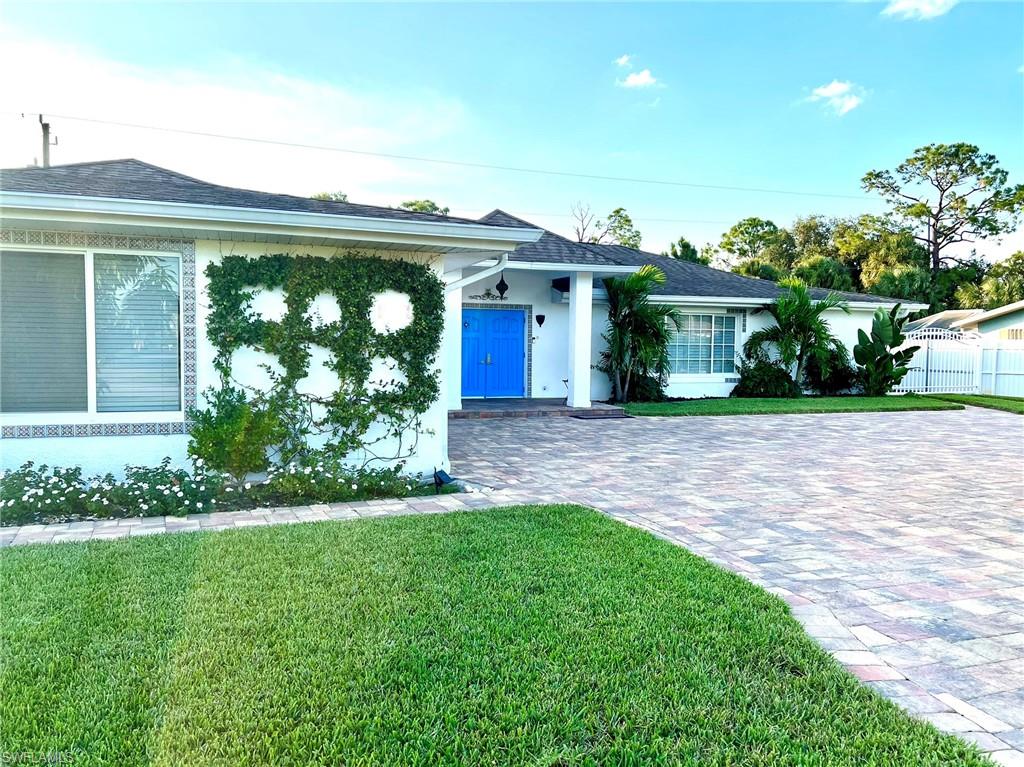 283 Cypress Way West Naples, FL 34110 - Photo 18 of 18 View of patio / terrace featuring ceiling fan