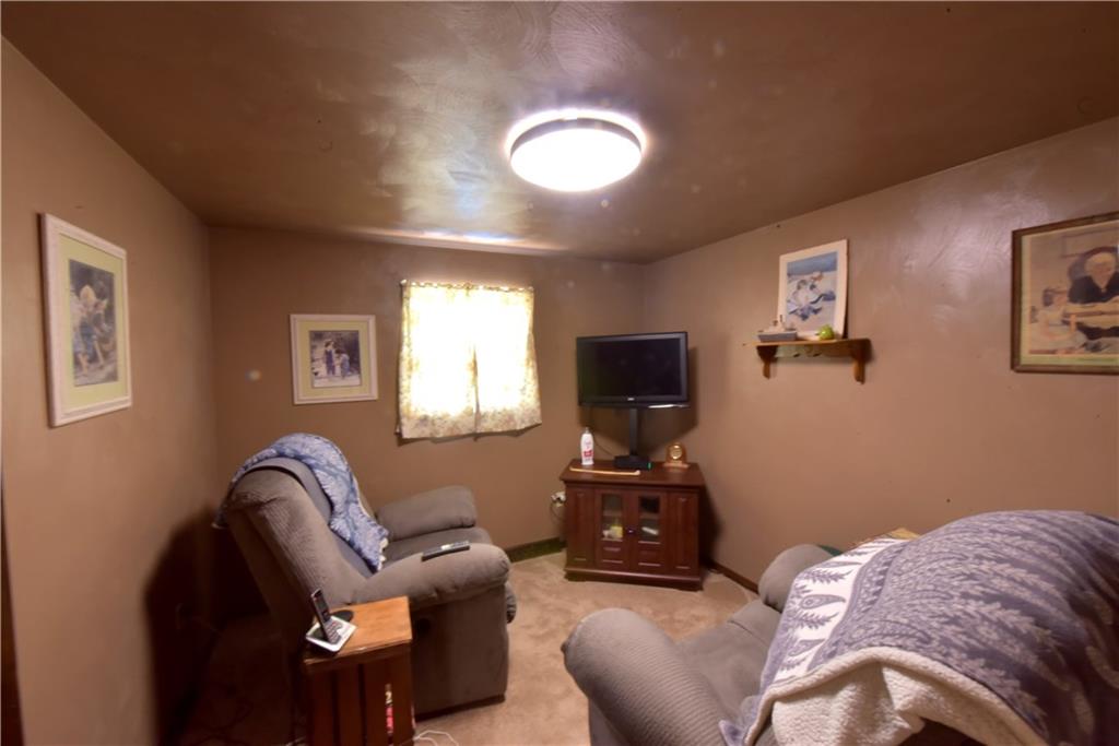 401 Malone Ridge Road Washington, PA 15301 - Photo 17 of 23 Bedroom (3) Currently used as a Tv room 10x10