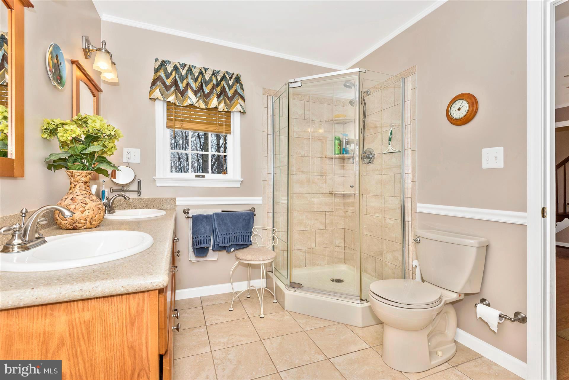 4230 Basford Road Frederick, MD 21703 - Photo 23 of 30 a bathroom with a sink a toilet and shower
