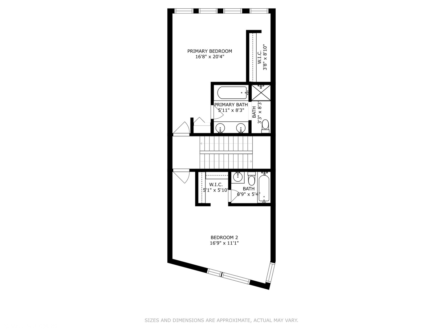 222 South Racine Avenue, Unit 48 Chicago, IL 60607 - Photo 18 of 21 a picture of a floor plan