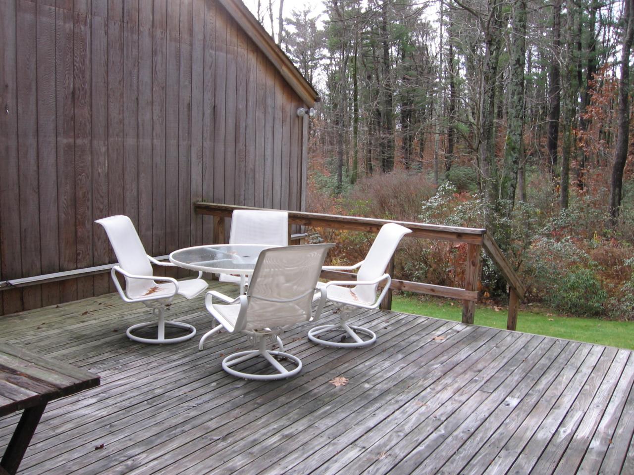 38 Rood Hill Road Sandisfield, MA 01255 - Photo 10 of 25 a view of a lounge chairs in patio of the house