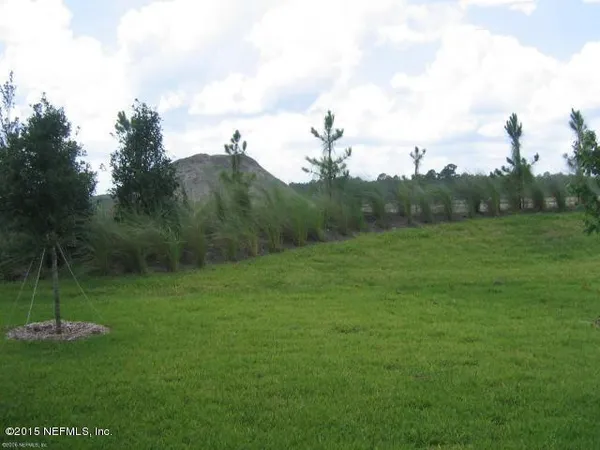 a view of a grassy field