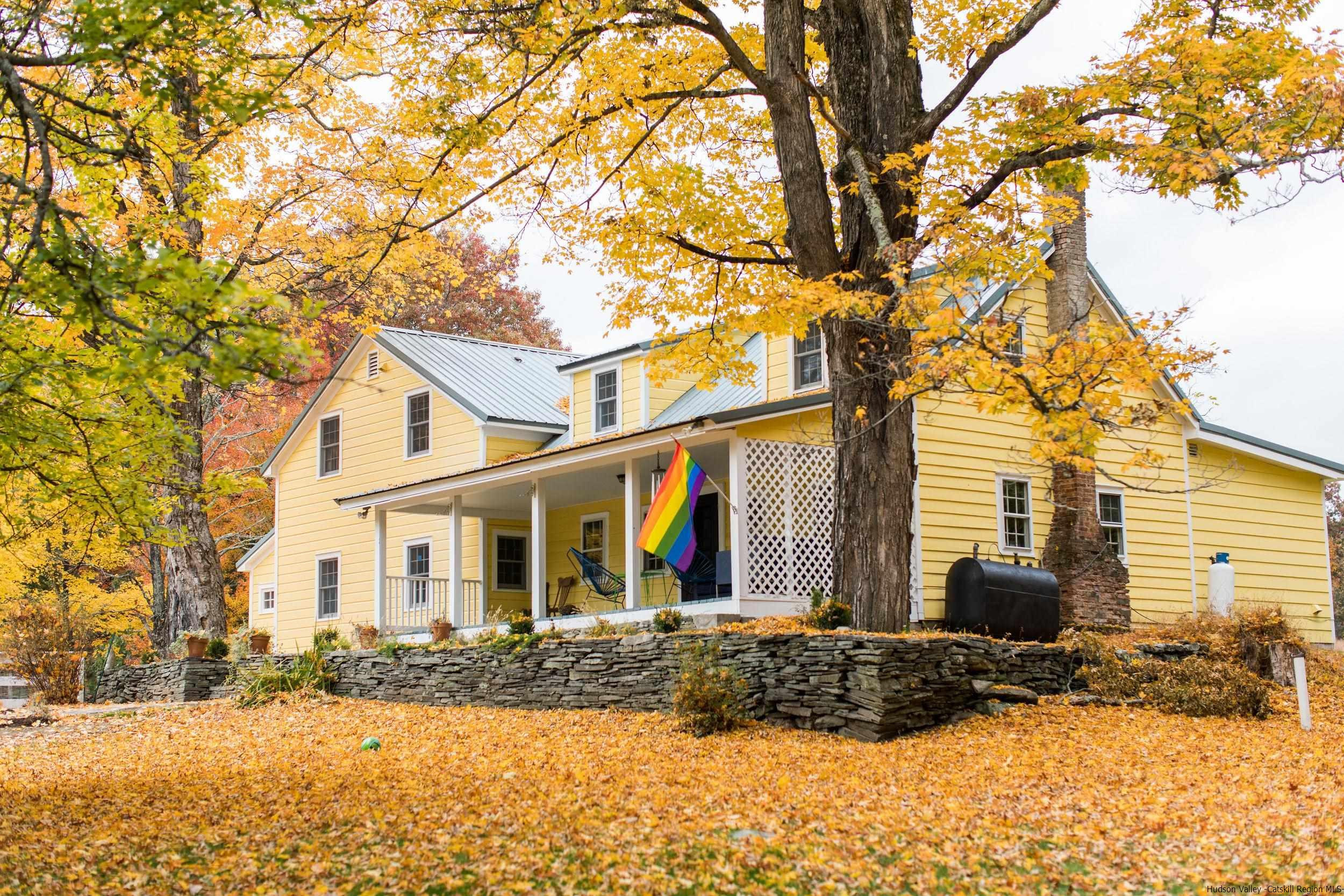 30 Old Farm Road Stone Ridge, NY 12484 - Photo 1 of 30 a front view of house with yard