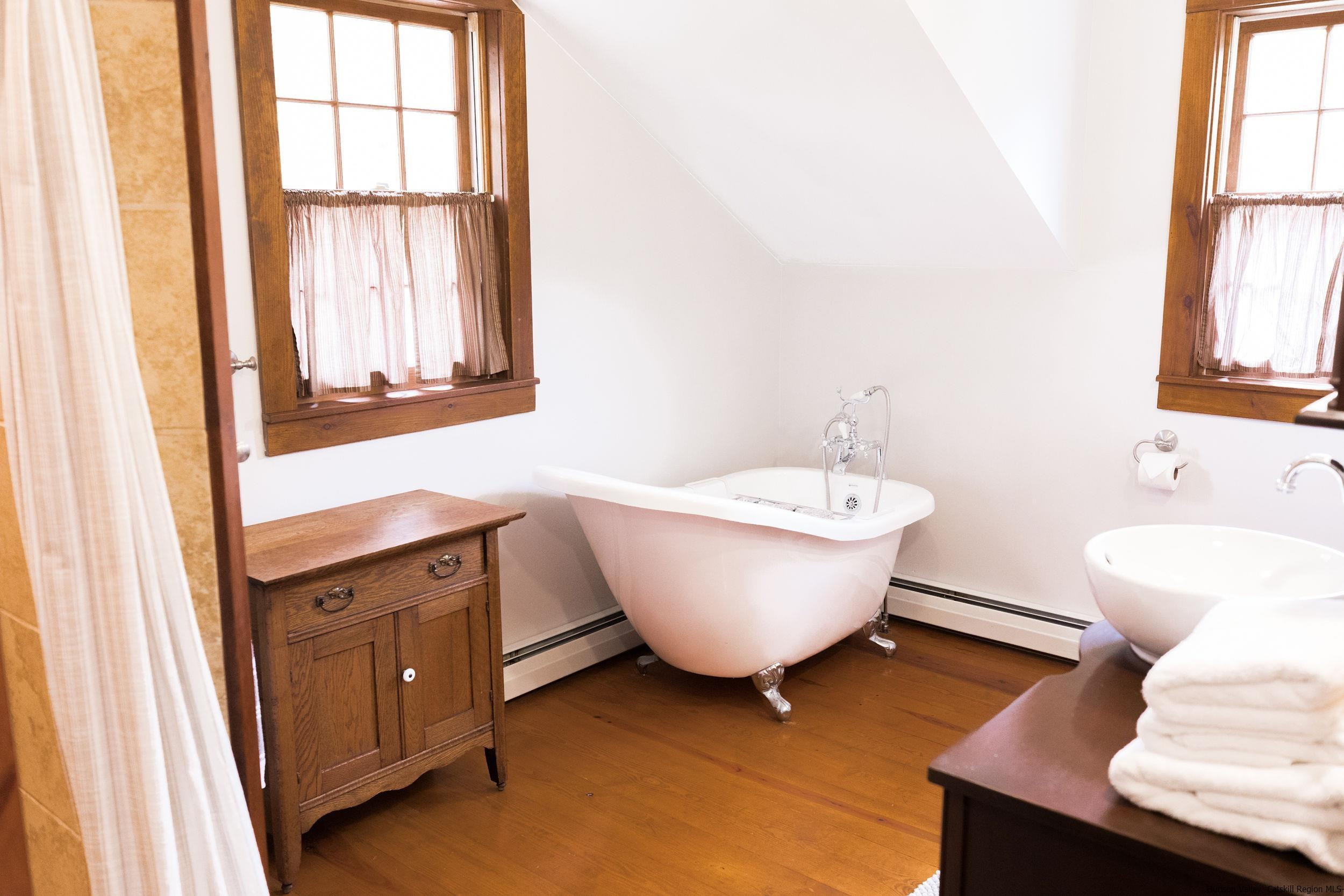 30 Old Farm Road Stone Ridge, NY 12484 - Photo 23 of 30 a bathroom with a sink and a window