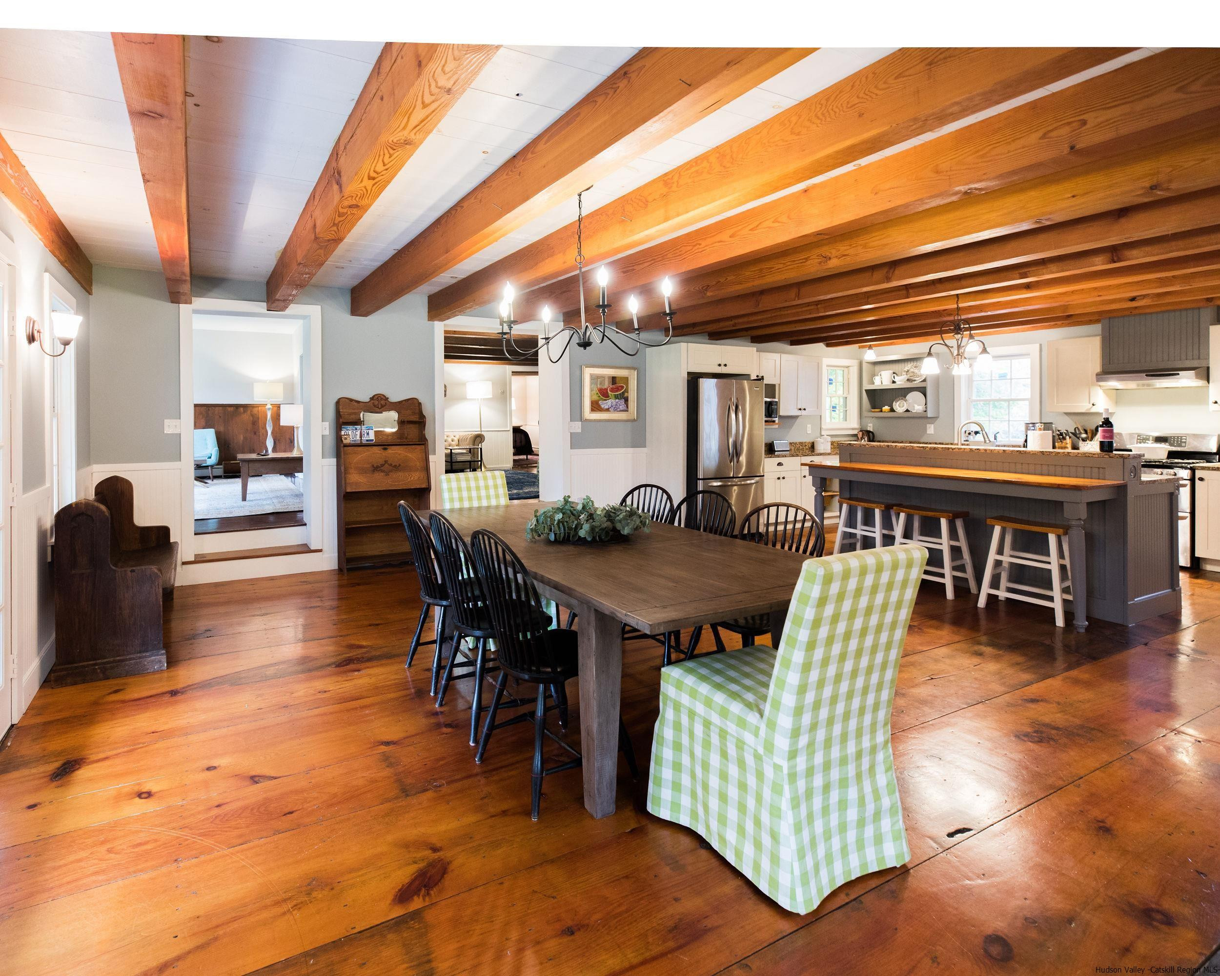 30 Old Farm Road Stone Ridge, NY 12484 - Photo 6 of 30 a dining room with furniture and wooden floor