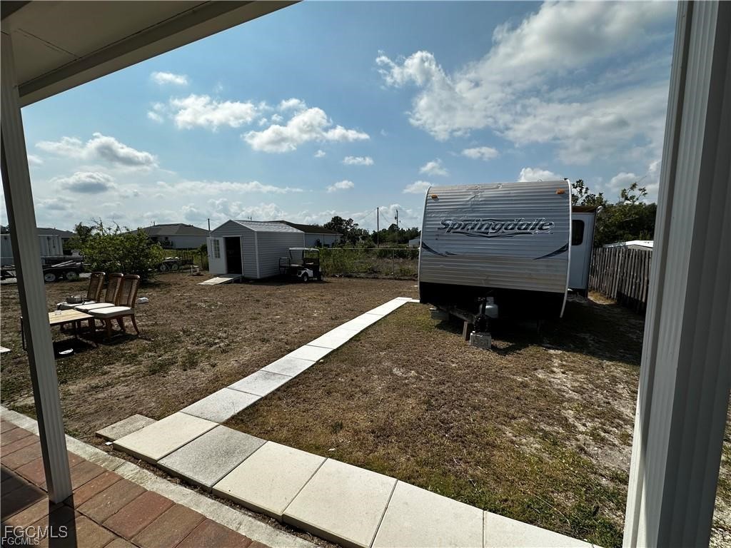 3315 37th Street Southwest Lehigh Acres, FL 33976 - Photo 33 of 34 a view of a terrace