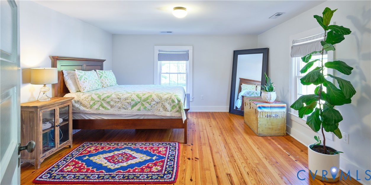 4970 Mt Landing Road Tappahannock, VA 22560 - Photo 23 of 51 Bedroom 1 is spacious with dappled natural light.