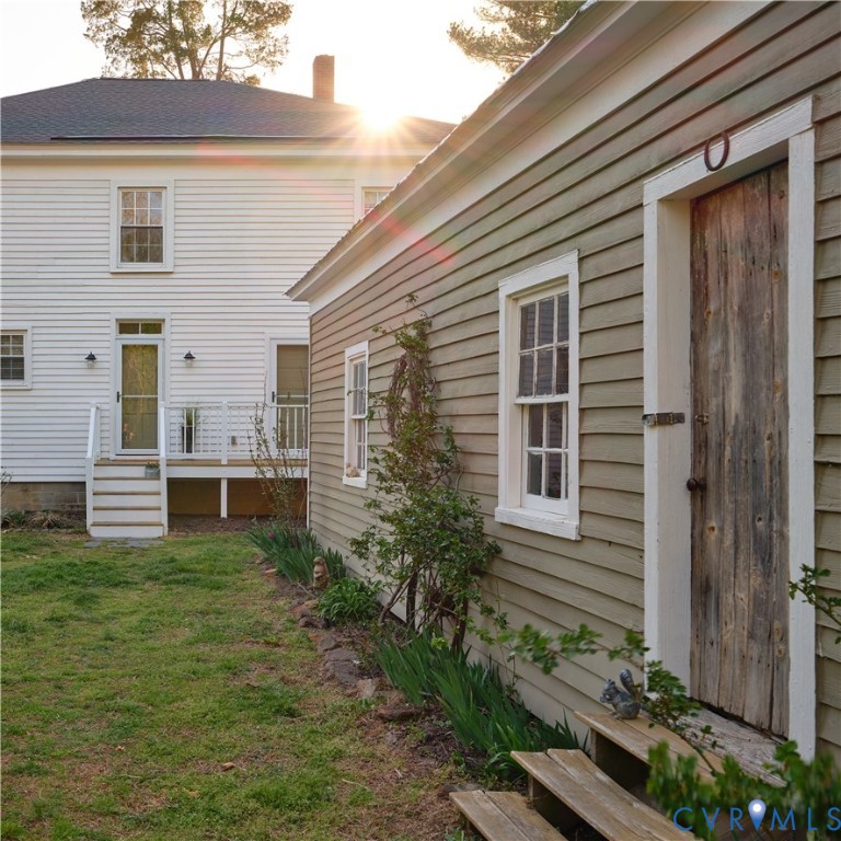 4970 Mt Landing Road Tappahannock, VA 22560 - Photo 36 of 51 The original summer kitchen is now a storage outbu