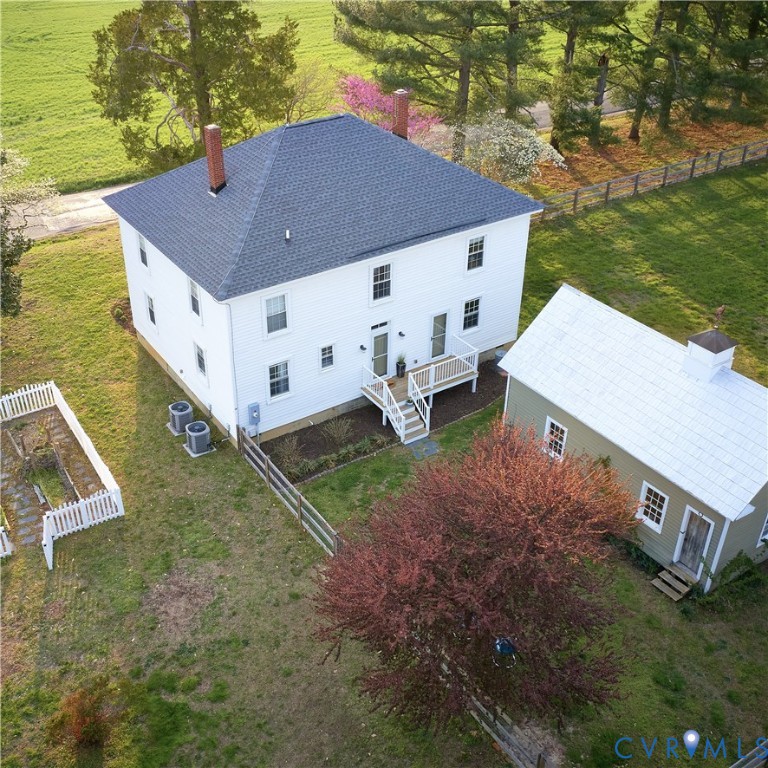 4970 Mt Landing Road Tappahannock, VA 22560 - Photo 41 of 51 View of the home and the former summer kitchen.