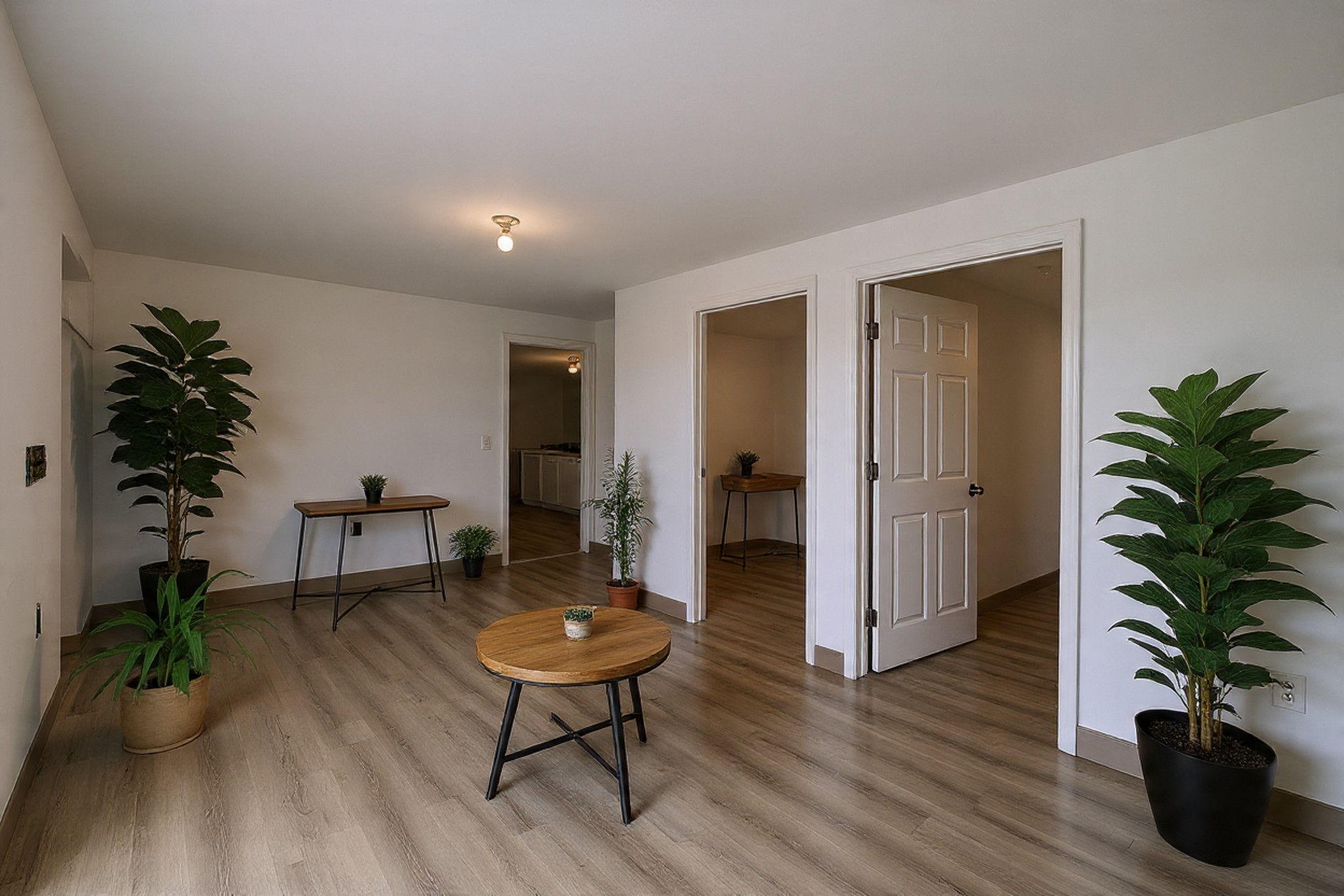 1205 Jacksons Hill Road Hermitage, TN 37076 - Photo 17 of 28 a living room with furniture potted plant and a wooden floor