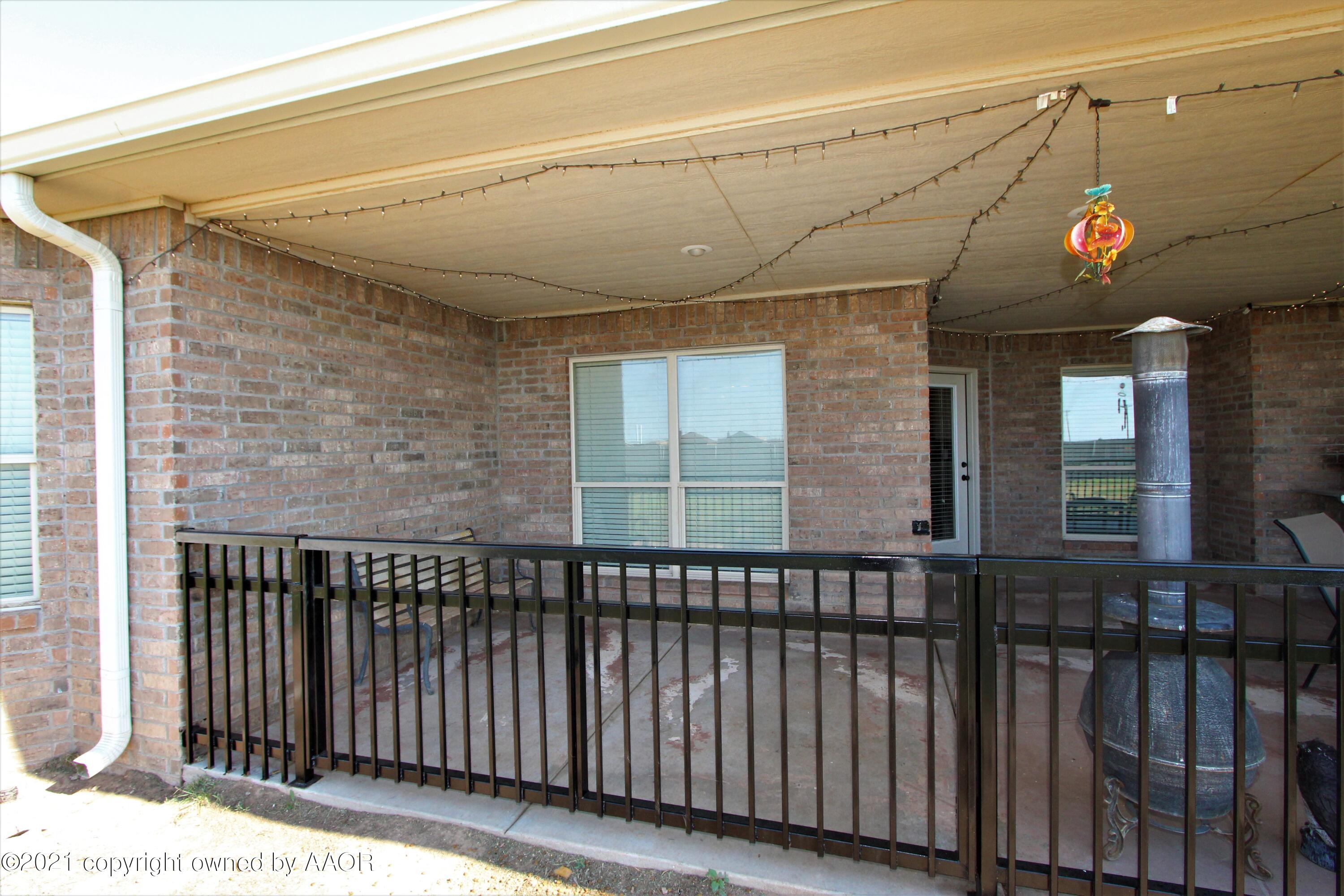 19150 Stone Creek Road Amarillo, TX 79124 - Photo 46 of 50 Back Porch