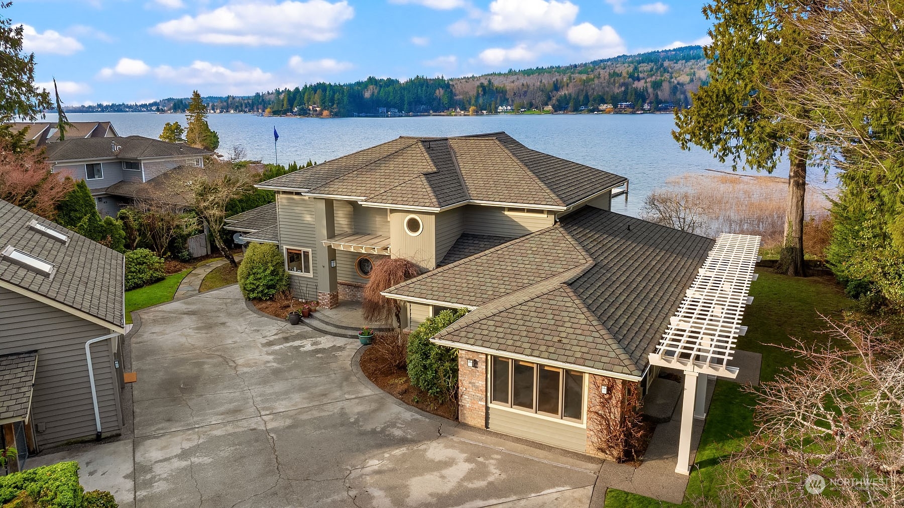 49 Strawberry Point Road Bellingham, WA 98229 - Photo 18 of 40 an aerial view of multiple house