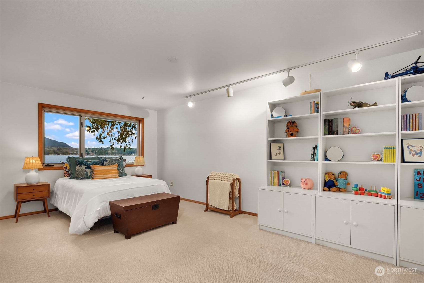 49 Strawberry Point Road Bellingham, WA 98229 - Photo 29 of 40 a bedroom with furniture and window