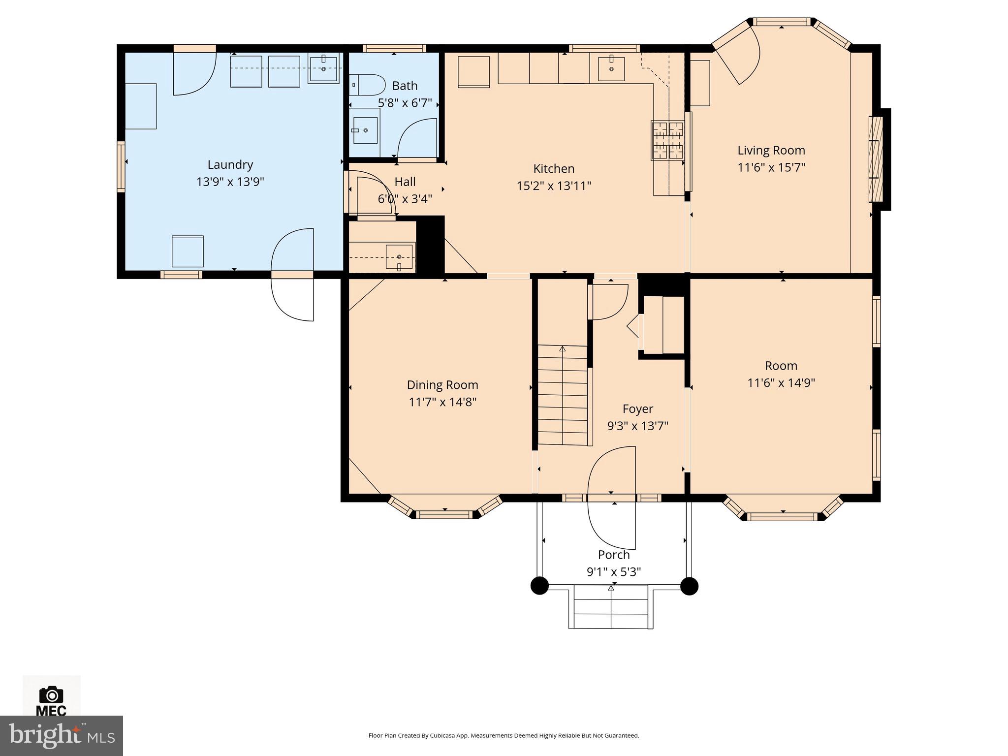 5880 Wedding Court Welcome, MD 20693 - Photo 11 of 12 Level One Floor Plan