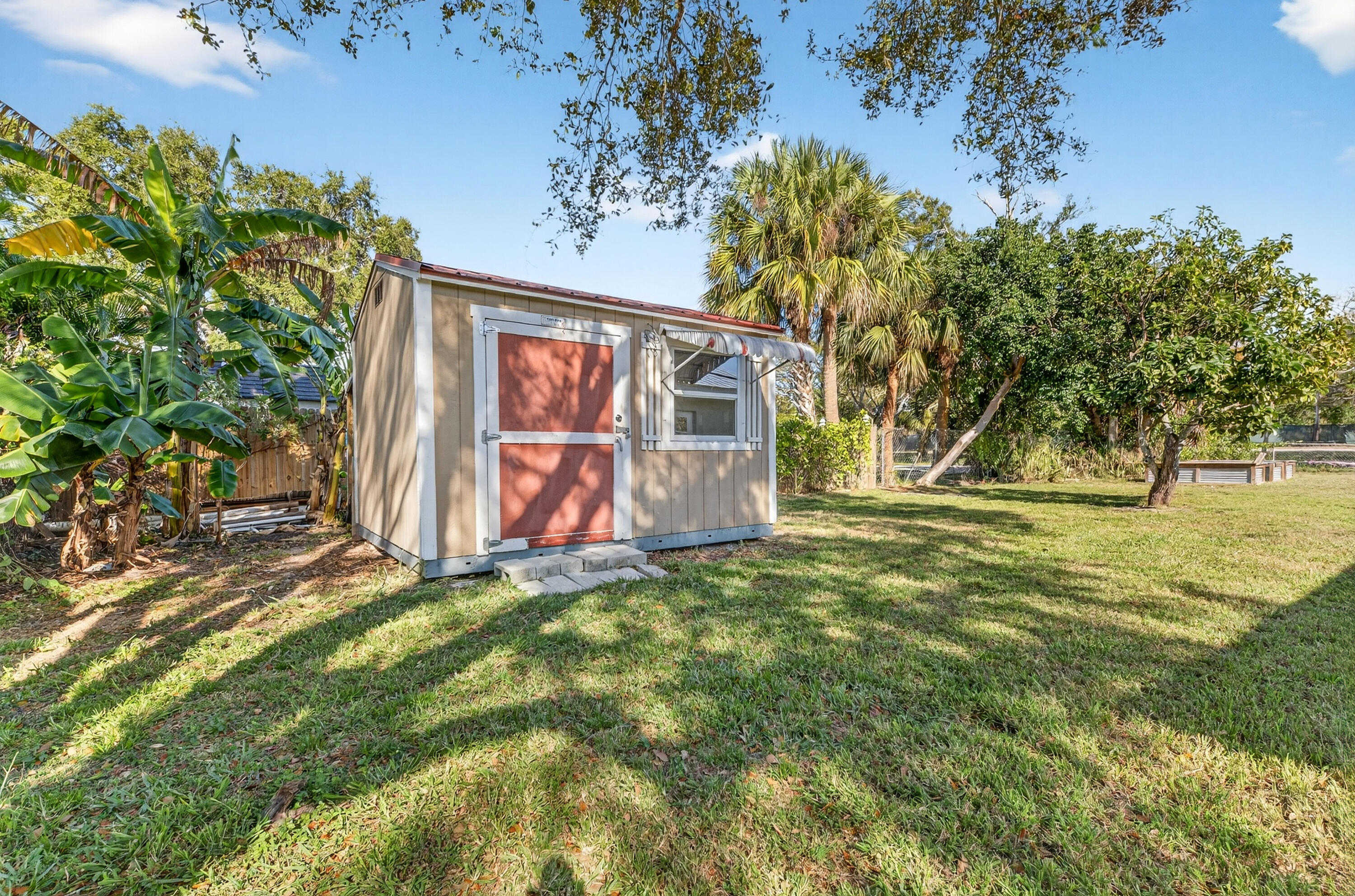 2108 Donald Avenue Fort Pierce, FL 34946 - Photo 31 of 35 Back Yard Shed