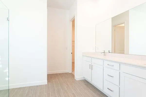 a view of a rack on the wall