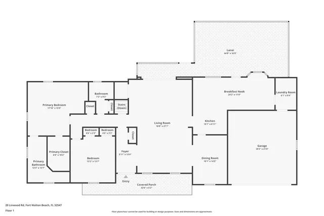 $550,000 | 20 Linwood Road Northwest, Fort Walton Beach, FL 32547
